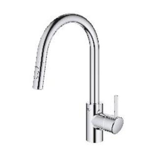 GROHE 32665003 32665_3 Concetto™ 32665003 32665_3 Concetto™ Pull-Down Kitchen Faucet, 1.75 gpm Flow Rate, Polished Chrome, 1 Handles, 1 Faucet Holes, Residential