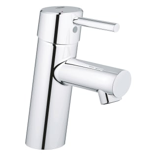 GROHE 3427100A Small Centerset Lavatory Faucet, Concetto, 1.2 gpm Flow Rate, 2-9/16 in H Spout, 1 Handles, 1 Faucet Holes, StarLight® Polished Chrome, Function: Traditional
