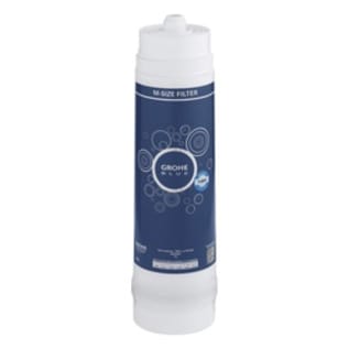 GROHE 40430001 M-Size BWT Replacement Filter, For Use With Blue® Filter Cartridge, 180 Lph Flow Rate, 110 mm Dia x 376 mm H, Import