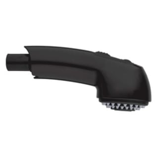 GROHE 46298K00 Extractable Dual Pull-Out Spray, For Use With LadyLux™ Plus Single Lever Sink Mixer, Black Head, Import