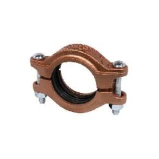 Gruvlok® SlideLOK® 0390012204 FIG 64 Coupling, 3 in Nominal, CTS End Style, Ductile Iron, Rust Inhibiting Painted