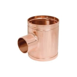 Gruvlok® 0880002043 FIG 6064 Reducing Tee, 2 x 1 in Nominal, Grooved x Grooved x Cup End Style, Copper, Import