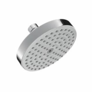 Hansgrohe 04342000 1-Jet Shower Head, Raindance S 150 AIR, 2 gpm, 1 Sprays, Wall Mount, 5-3/8 in Dia x 3 in H Head