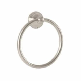 Hansgrohe 06095820 Wall Mount C Towel Ring, 7 in Dia Ring, 2 in OAD, Solid Brass