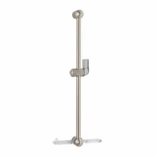 Hansgrohe 06890820 Unica E Wall Bar, 24 in L Bar, 26-3/8 in OAL, Brass, Brushed Nickel, Domestic