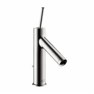AXOR 10111001 Starck Bathroom Faucet, Commercial, 1.2 gpm Flow Rate, 3-1/2 in H Spout, 1 Handles, Pop-Up Drain, 1 Faucet Holes, Polished Chrome, Function: Traditional