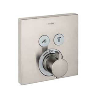 Hansgrohe 15763821 Square Thermostatic Trim, Brushed Nickel