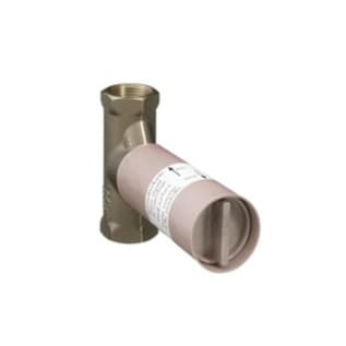 AXOR 15977181 Shower Volume Control Rough-In Valve, 3/4 in NPT Inlet x 3/4 in NPT Outlet, 35 gpm, Brass/Plastic Body, Import