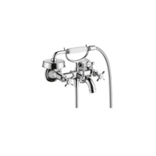 AXOR 16540001 Montreux Tub Filler, 5.3 gpm Flow Rate, 6-3/4 in Center, Polished Chrome, 2 Handles