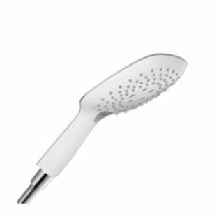 Hansgrohe 26550401 Raindance Select E 150 AIR 3-Jet Hand Shower, 2.5 gpm Flow Rate, 3 Sprays, 5-1/4 in Dia Head, 1/2 in Connection