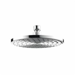 Hansgrohe 27476001 1-Jet Shower Head, Raindance S 180 AIR, 2.5 gpm, 1 Sprays, Ceiling/Wall Mount, Import