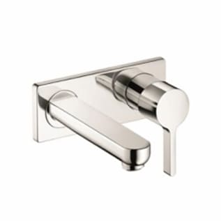 Hansgrohe 31163821 Bathroom Faucet Trim, Metris S, Commercial, 1.2 gpm Flow Rate, 4 in Center, Brushed Nickel, 1 Handles, Function: Traditional