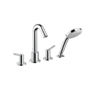 Hansgrohe 32314001 Roman Tub Trim Set, Talis S, 5 gpm Flow Rate, Polished Chrome, 2 Handles, Function: Traditional