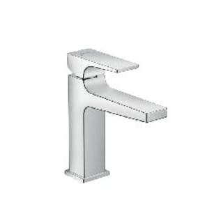 Hansgrohe 32510001 Bathroom Faucet, Metropol 110, 1.2 gpm Flow Rate, 4-5/8 in H Spout, 1 Handles, 1 Faucet Holes, Polished Chrome, Function: Traditional