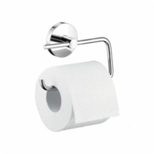 Hansgrohe 40526000 Logis Toilet Paper Holder, Brass, Polished Chrome, Domestic