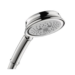 Hansgrohe 4753000 Croma 100 Classic Hand Shower, 4-1/2 in Dia 3-Jet Shower Head, 1.8 gpm Flow Rate, G 1/2 Connection, Polished Chrome
