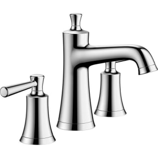 Hansgrohe 4774000 Joleena Bathroom Faucet, 1.2 gpm Flow Rate, 5-3/8 in H Spout, Chrome, Pop-Up Drain