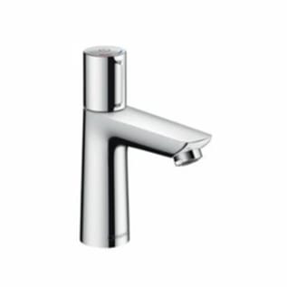Hansgrohe 71750001 Basin Mixer, Talis E 110, 1.2 gpm Flow Rate, 4-1/8 in H Spout, 1 Handles, Pop-Up Drain, 1 Faucet Holes, Polished Chrome, Function: Traditional