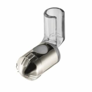 Hansgrohe 88590830 Unica E Wall Bar Slider, For Use With Croma E 75 3-Jet Wall Bar Set/2-Jet Wall Bar Set, 24 in and Unica E Wall Bar, Brass/Plastic, Polished Nickel