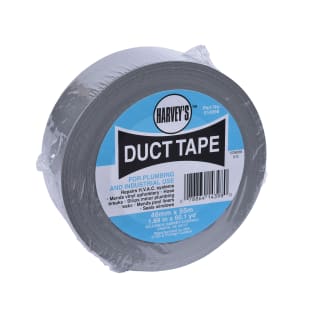 Harvey® 014398 Duct Tape, 60 yd L x 2 in W, Rubber Resin Adhesive, Polycloth Backing, Silver
