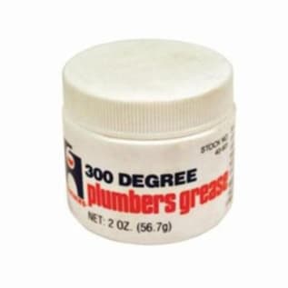 Hercules® 40601 Plumber's Grease, 2 oz Can, Liquid Form, Amber, -20 to 300 deg F