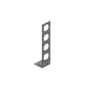 Holdrite® PEXRITE® 709-EXT 90 deg Bracket With 1-3/8 in Keyed Hole, 25 lb, Cold Rolled Steel, Galvanized, Domestic