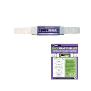 Holdrite® Quick STRAP® QS-50-D Deluxe Water Heater Seismic Restraint, For Use With: Up to 80 gal Water Heater
