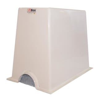 HOTBOX LE006020022 EZ.75 Enclosure, 20 in L x 6 in W x 22 in H, Fiberglass