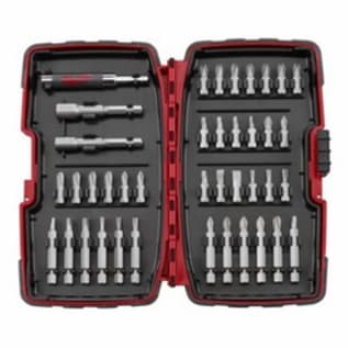 Milwaukee® 48-32-1505 Screwdriver Bit Set, 40 Pieces, Torx® Drive, 1/4 in Minimum Chuck Required, 5/16 in Dia Shank, S2 Tool Steel
