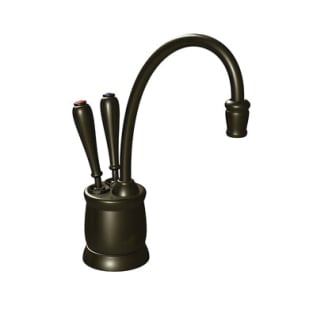 Insinkerator® Indulge™ 44393AA FHC2215 Instant Hot and Cool Water Dispenser Faucet, Swivel Spout, Oil Rubbed Bronze, 2 Handles, Import, Residential