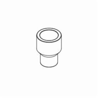 IPEX® Corzan® 059465 Reducing Coupling, 1-1/2 x 1 in Nominal, Socket End Style, SCH 80/XH, CPVC