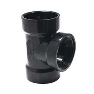 2" ABS DWV HXHXF CLEANOUT TEE
