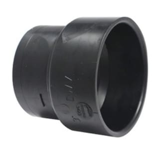 3" ABS DWV NO HUB ADAPTER