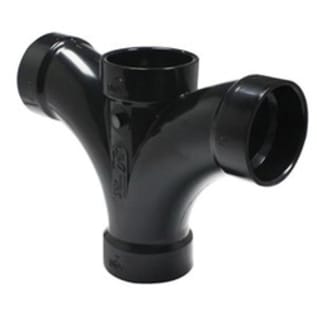 2" ABS DWV DBL FIXTURE TEE