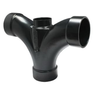 3"X2"X3"X3" ABS DWV DBL FIXTURE TEE