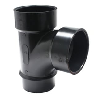 3" ABS DWV STREET SAN TEE