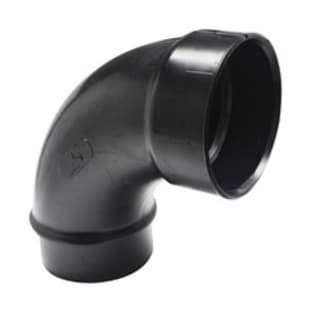 4" ABS DWV LONG TURN STREET 90