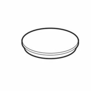 CANPLAS 123285-2 4" BACKWATER VALVE SLEEVE LID