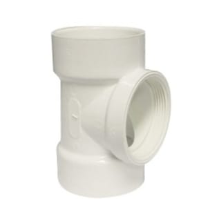 3" PVC DWV HXHXF CLEANOUT TEE