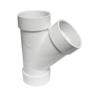 4" PVC DWV WYE
