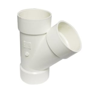 6" PVC DWV WYE