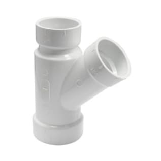 2"X1-1/2"X1-1/2" PVC DWV WYE