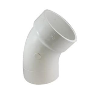 4" PVC DWV STREET 45