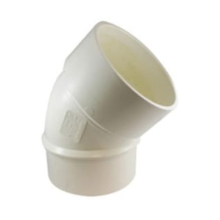 6" PVC DWV STREET 45
