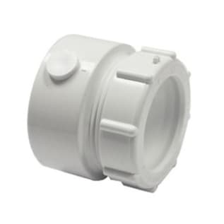 1-1/2" PVC DWV HXSJ TRAP ADAPTER WITH NUT