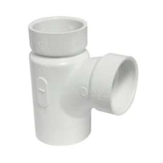 2"X1-1/2"X1-1/2" PVC DWV STREET SAN TEE