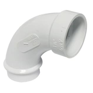 1-1/2" PVC DWV LONG TURN STREET 90