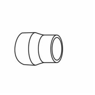 System 636® 197470 FGV Increaser Coupling, For Use With Gas Fired Appliance Producing Flue Gases 90 deg C or Less, CPVC