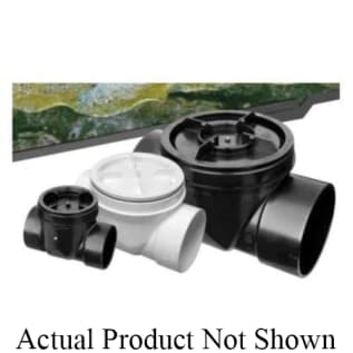 IPEX 123283 Backwater Valve, 3 in, DWV Hub, ABS Body, Domestic