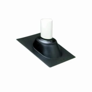 Water-Tite 3 N 1® 81700 Multi-Size Roof Flashing, Thermoplastic, 1-1/4 to 3 ft Pipe, 11.13 in W x 15 in L Base, Domestic